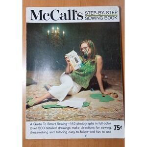 Vintage 1966 McCalls Step by Step Sewing Book Magazine